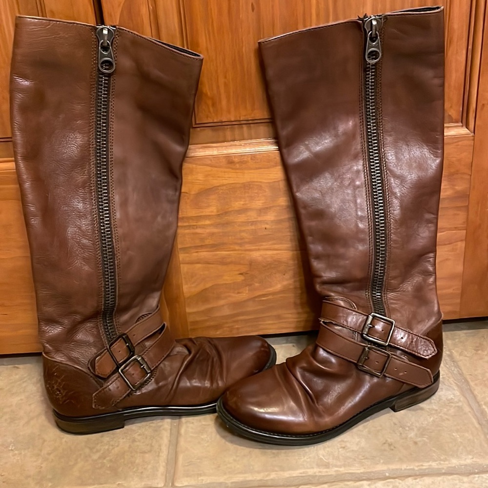Brown Steve Madden Riding Boot